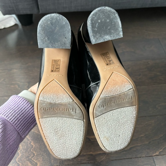 Vintage patent leather loafer heels - Picture 3 of 3